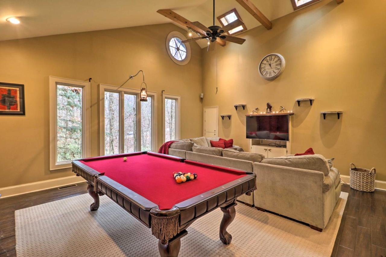 Cozy Conyers Cabin With Fireplace And Pool Table! ภายนอก รูปภาพ