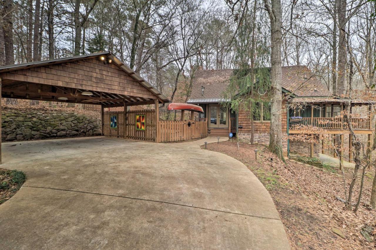 Cozy Conyers Cabin With Fireplace And Pool Table! ภายนอก รูปภาพ